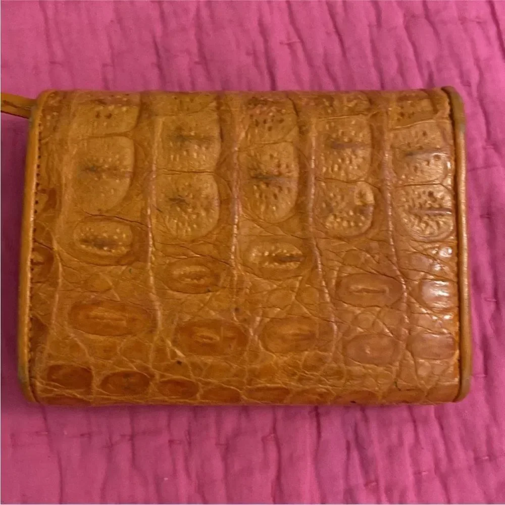 Byron New York genuine crocodile skin wallet